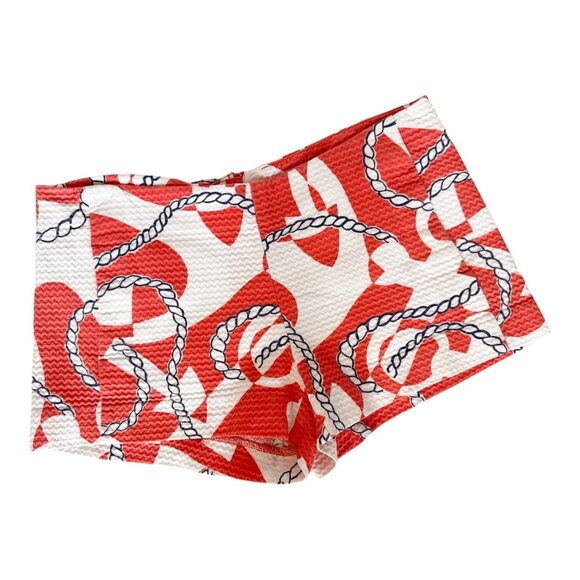 Lilly Pulitzer Nautical Liza Booze Cruise Shorts Size 8 - Picture 1 of 6